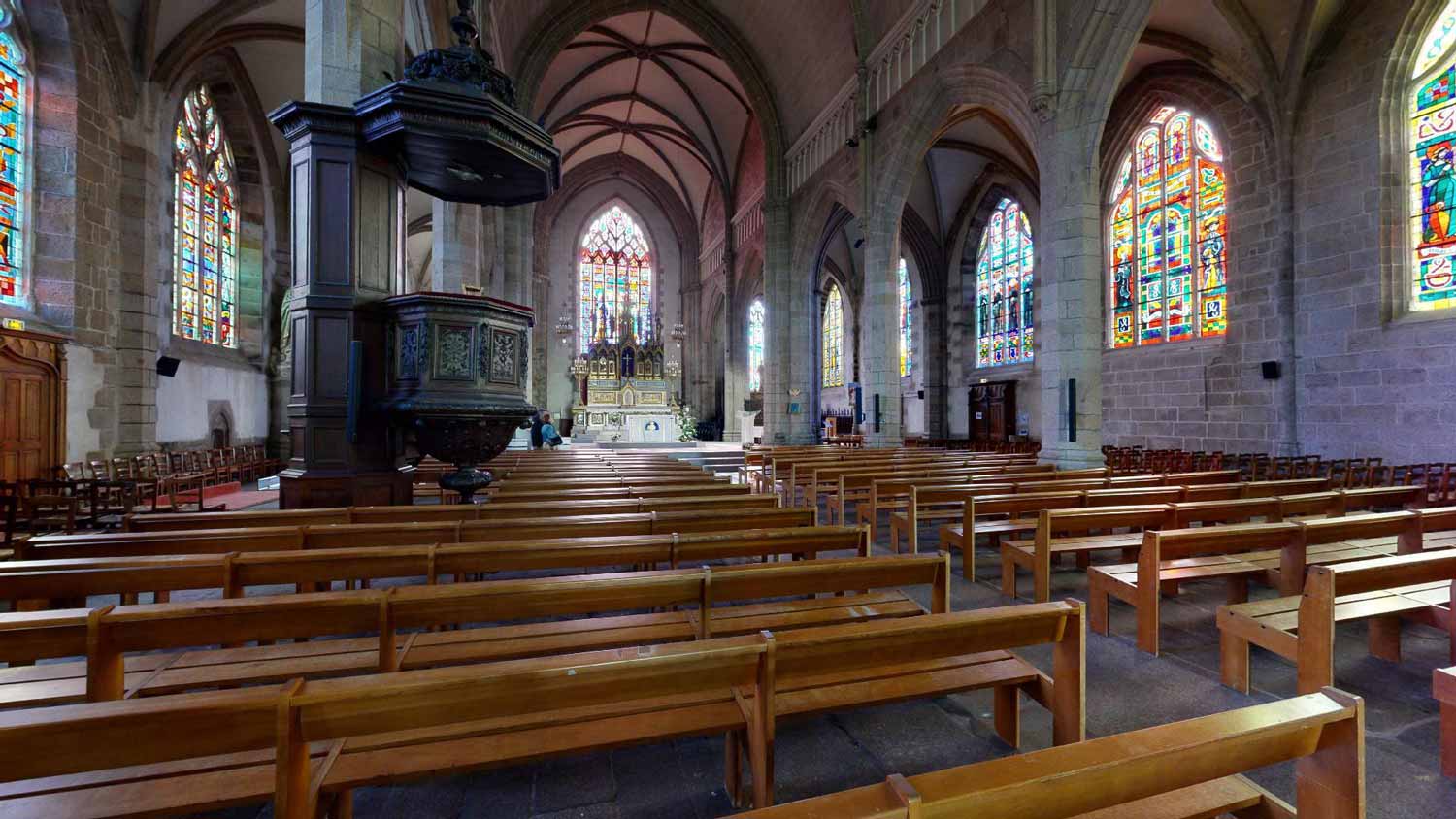 Eglise Saint-Leonard à Fougères